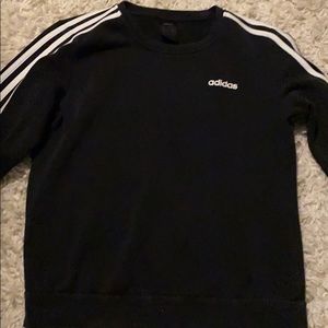 Black adidas crewneck!!!